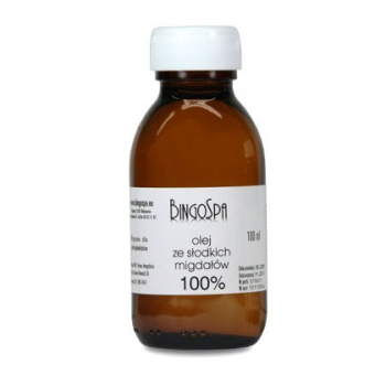 .BINGOSPA Olej ze słodkich migdałów 100% 100ml .